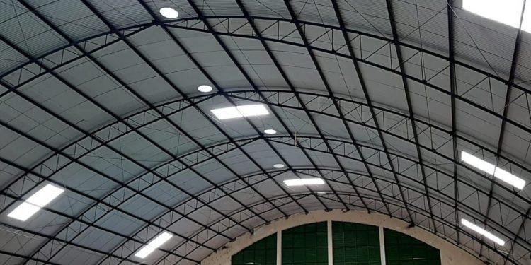 Goteiras no Ginásio Coelhão