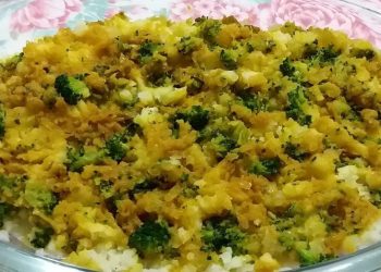 Salada de Batatas e Brócolis