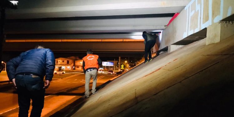 Apoio para moradores em situação de rua