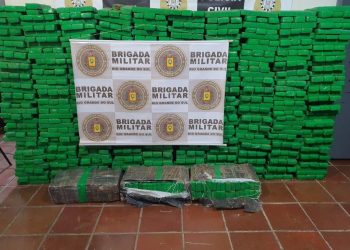 Ação conjunta entre BM e PRF apreende 783 kg de maconha