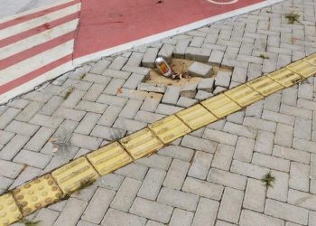 Vandalismo na Praia da Alegria