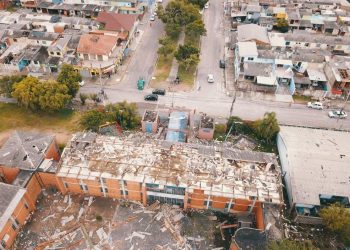 Temporal “varre” parte da cidade de Guaíba