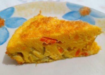 Torta de Legumes à Moda Tailandesa