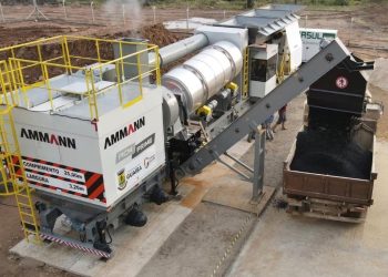 Usina Municipal começa a produzir asfalto em Guaíba