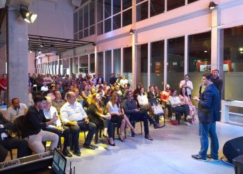 Solenidade de inauguração da Agência de Desenvolvimento Econômico e Social de Guaíba