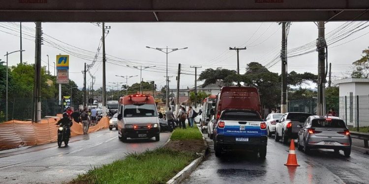 Acidente grave isola a Zona Sul de Guaíba