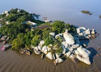 Prefeitura de Guaíba começa a revitalizar a Ilha Pedras Brancas