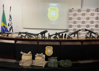 Operação prende 28 pessoas e 25 armas foram apreendidas