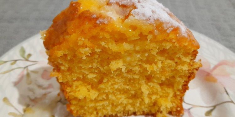 Bolo de Laranja com Leite de Coco