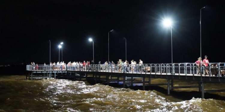 Inaugurado o Novo Píer no Calçadão de Guaíba