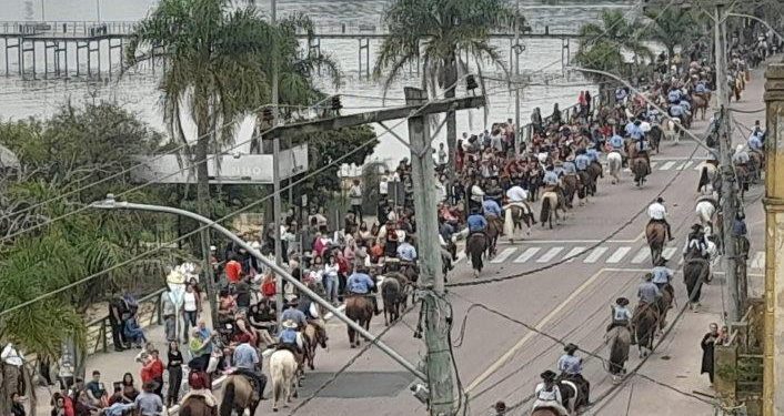 Desfile de 20 de Setembro no Berço da Revolução Farroupilha