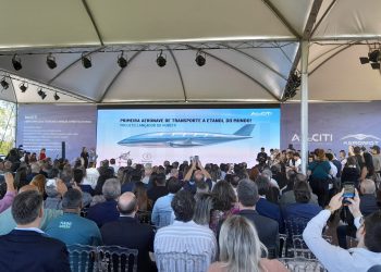 Aeromot lança pedra fundamental da fábrica de aeronaves em Guaíba