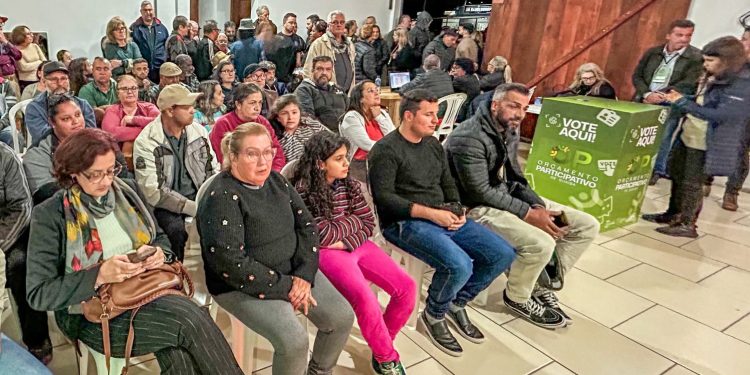 Orçamento Participativo define investimentos para 2026