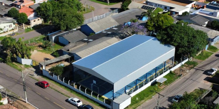 Inaugurada a Cobertura da Quadra Esportiva da Escola Municipal Itororó